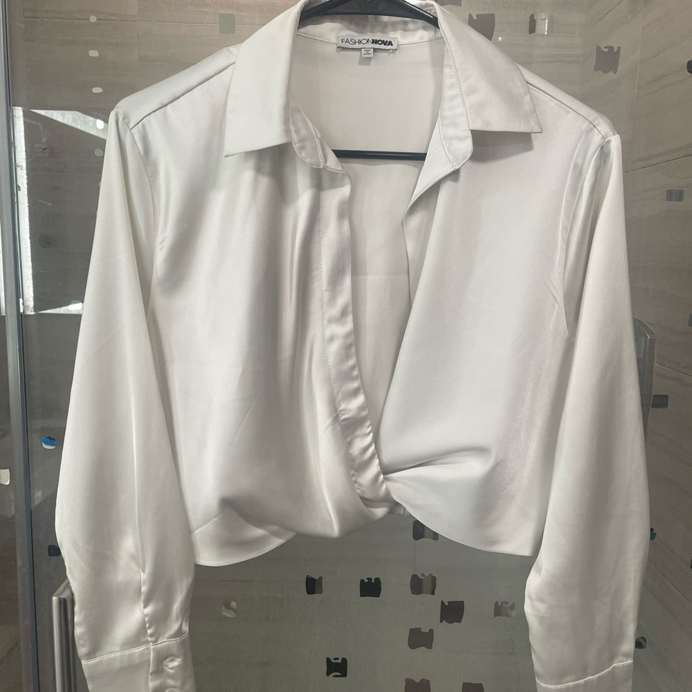 Fashion Nova White Women's Top
